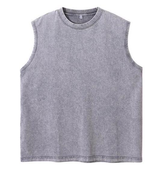 230 GSM Vintage Washed Tank - Image 5