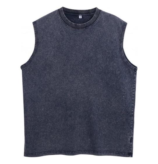 230 GSM Vintage Washed Tank - Image 3