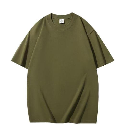 260 GSM Combed Siro-Spun Drop Shoulder Tee - Image 11