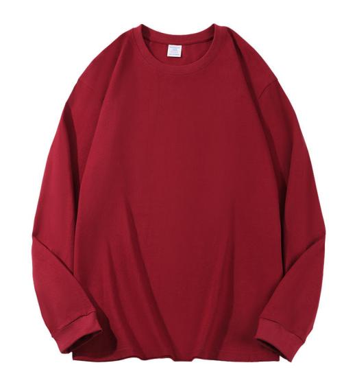 260 GSM Drop Shoulder Long Sleeve Tee - Image 4