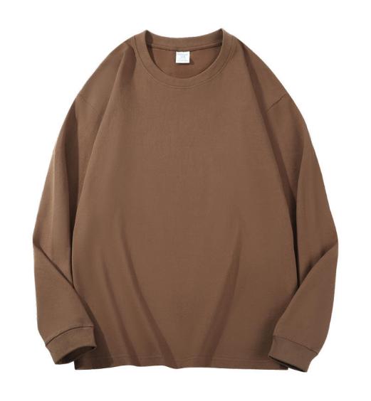 260 GSM Drop Shoulder Long Sleeve Tee - Image 5