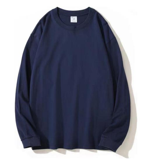 260 GSM Drop Shoulder Long Sleeve Tee - Image 3