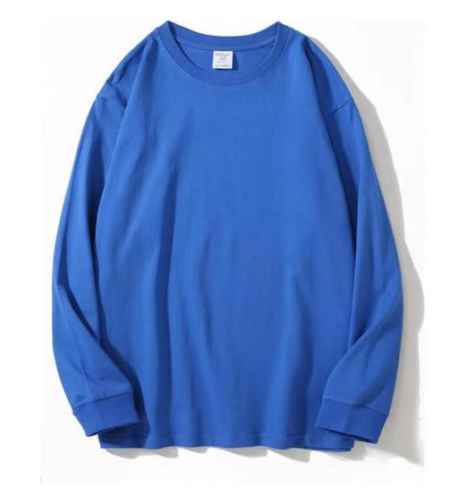 260 GSM Drop Shoulder Long Sleeve Tee - Image 2