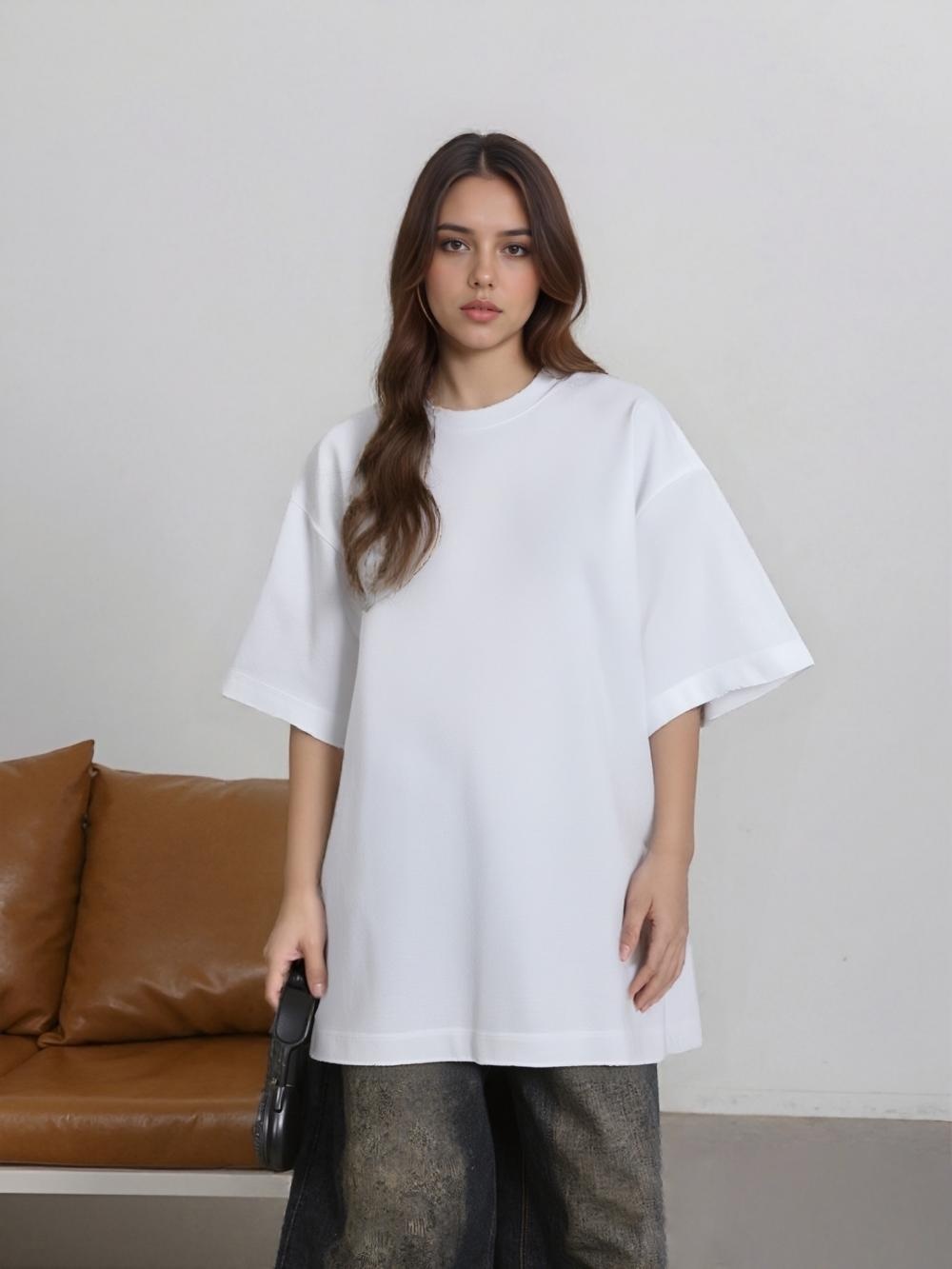 380 GSM Oversized Heavyweight T-Shirt - Image 23
